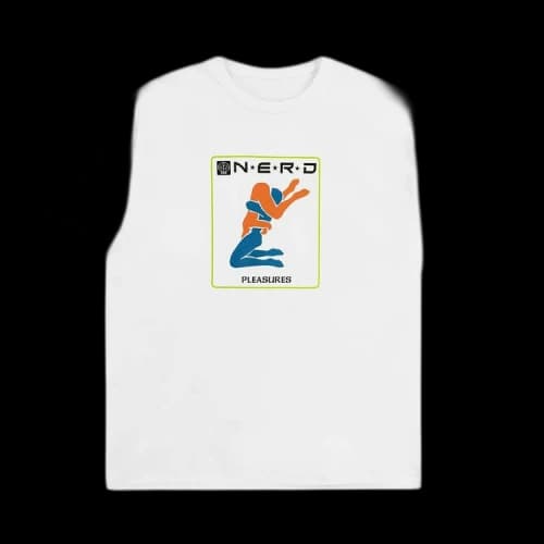 Pleasures x N.E.R.D. Provider T-Shirt 'White'