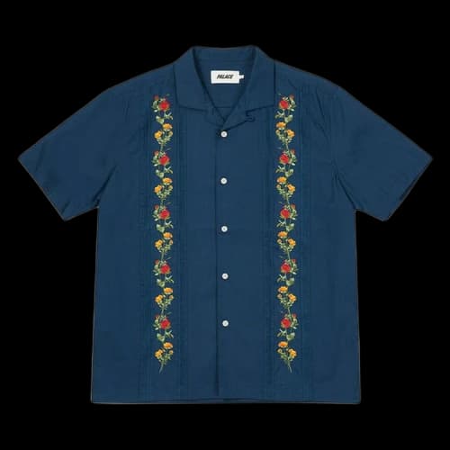 Palace Rose Chain Shirt 'Navy'