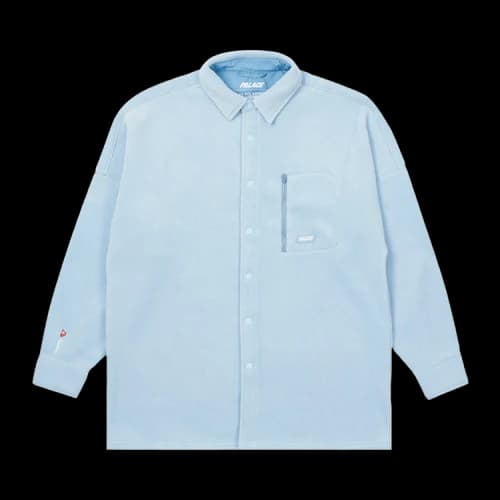 Palace Polartec Lazer Overshirt 'Light Blue'