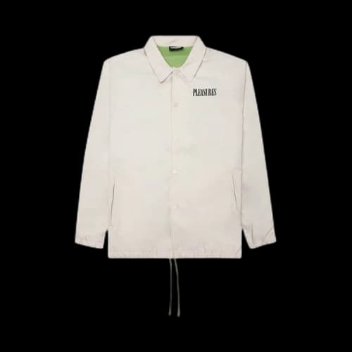 Pleasures Bended Coach Jacket 'Beige'