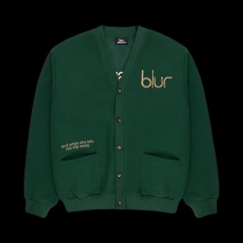 Pleasures Blur Cardigan 'Green'