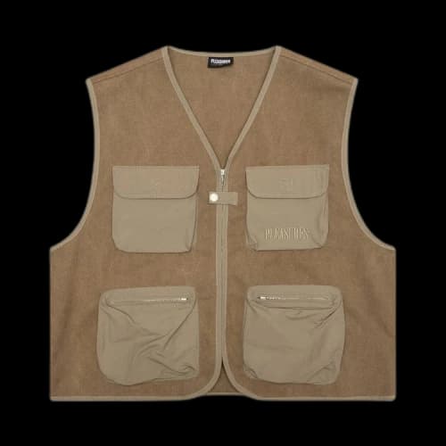 Pleasures Beagle Hunting Vest 'Slate'