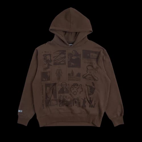 Pleasures Choices Hoodie 'Brown'