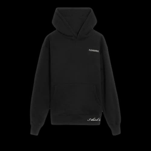 Pleasures Discourse Hoodie 'Black'