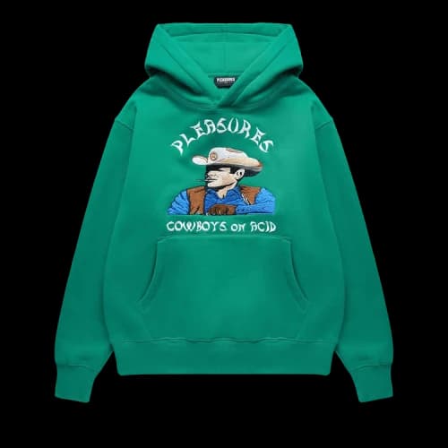 Pleasures Rhythm Hoodie 'Green'