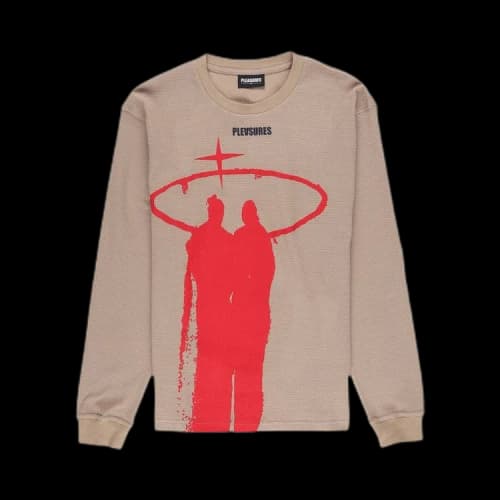 Pleasures Pain Thermal Long-Sleeve 'Khaki'