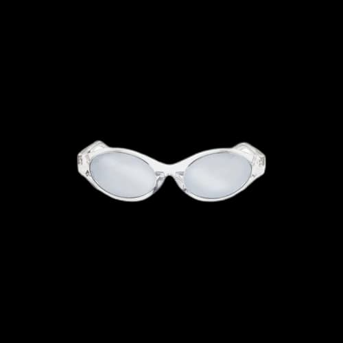Pleasures Reflex Sunglasses 'Clear'
