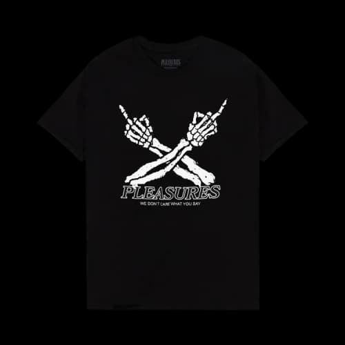 Pleasures Don't Care T-Shirt 'Black'