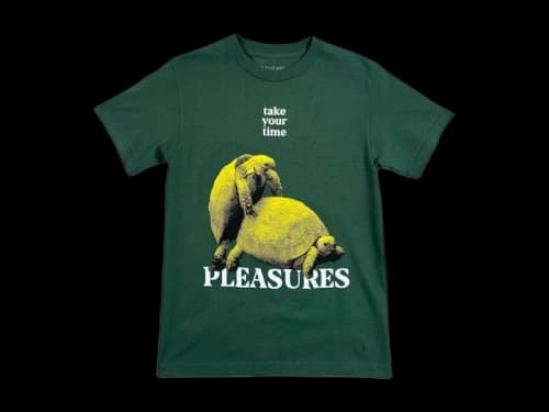 Pleasures Your Time T-Shirt Green