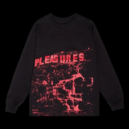 Pleasures Thc Long-Sleeve Tee 'Black'