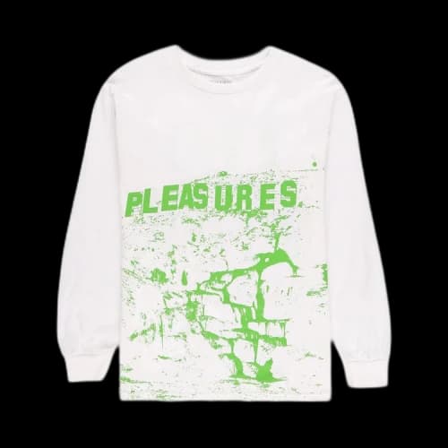 Pleasures Thc Long-Sleeve T-Shirt 'White'