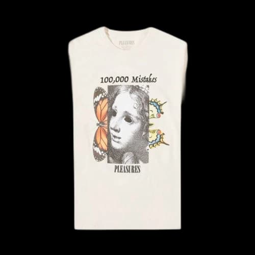 Pleasures Mistakes T-Shirt 'Natural'