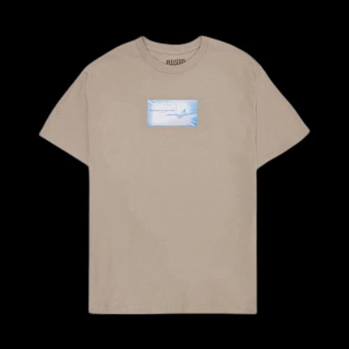 Pleasures Contacts T-Shirt 'Sand'