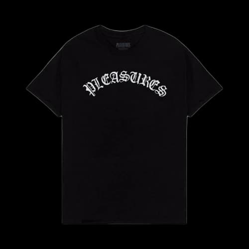 Pleasures Old E Logo T-Shirt 'Black'