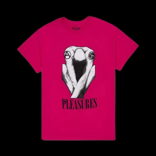 Pleasures Bended T-Shirt 'Pink'