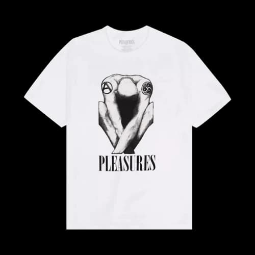 Pleasures Bended T-Shirt 'White'