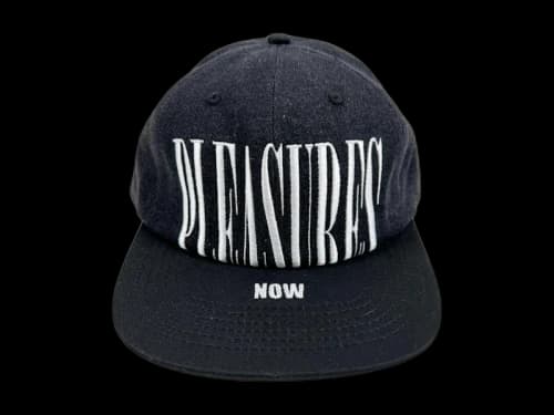 Pleasures Stretch Snapback Black