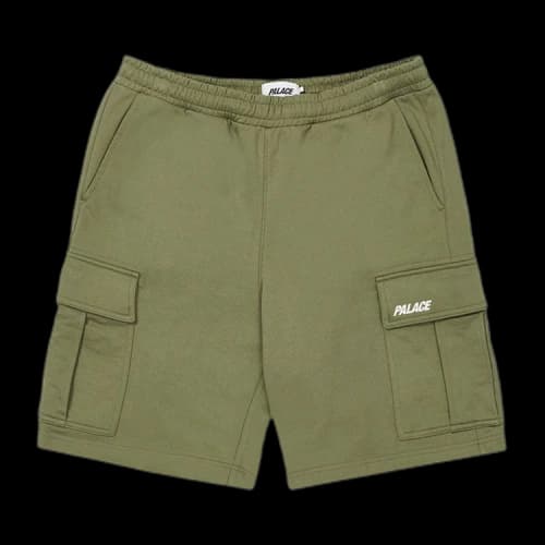 Palace Cargo Sweat Shorts 'Olive'