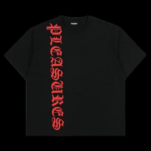 Pleasures Knight Heavyweight T-Shirt 'Black'
