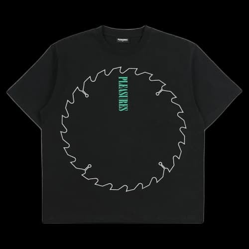 Pleasures Saw Heavyweight T-Shirt 'Black'