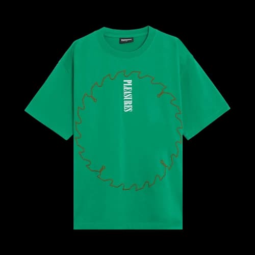 Pleasures Saw Heavyweight T-Shirt 'Green'