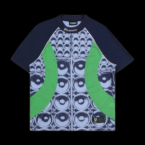 Pleasures Wall Of Sound Soccer Jersey 'Green'