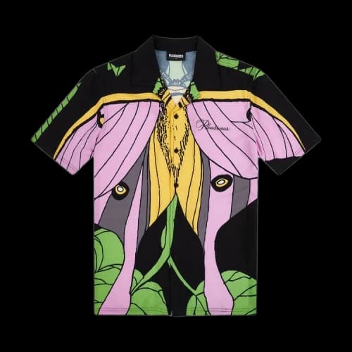 Pleasures Moth Button Down 'Multi'