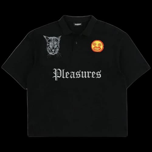 Pleasures Wyatt Polo 'Black'