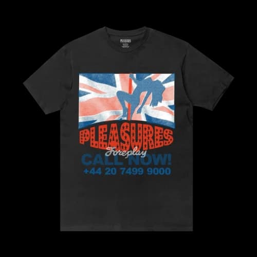 Pleasures Call Now T-Shirt 'Black'