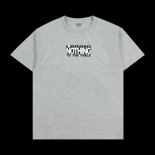 Pleasures Table T-Shirt 'Heather Grey'