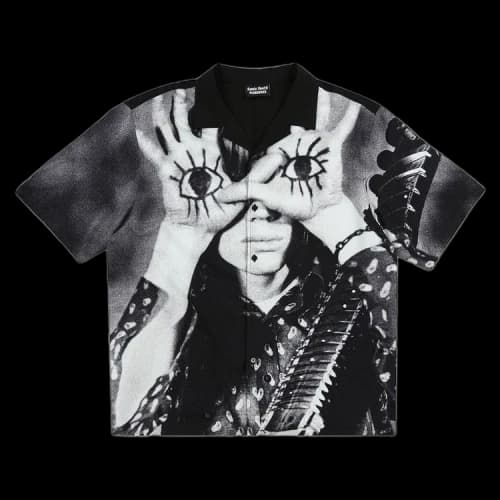 Pleasures Star Power Camp Collar Shirt 'Black'