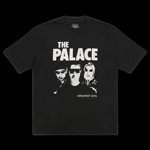 Palace Greatest Hits T-Shirt 'Black'