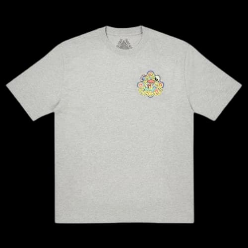Palace Bun 5G T-Shirt 'Grey Marl'