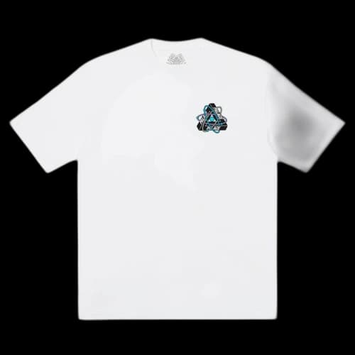 Palace Tri-Atom T-Shirt 'White'