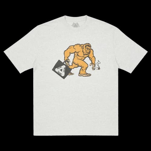 Palace Big Zoot T-Shirt 'Grey Marl'