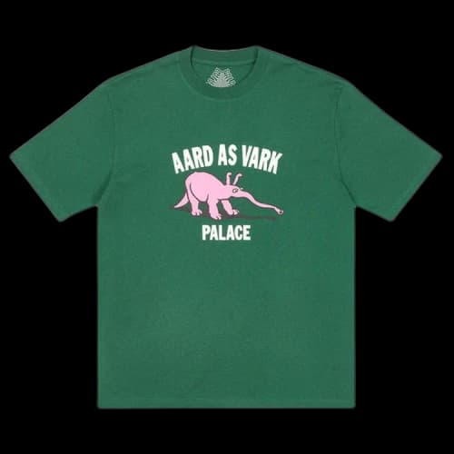 Palace Aard As Vark T-Shirt 'Green'