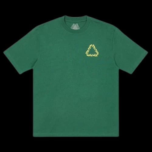 Palace Nein Fuss T-Shirt 'Green'