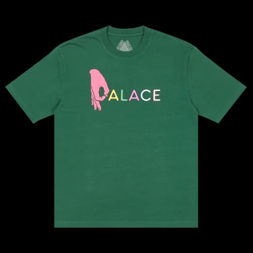 Palace A-Ok T-Shirt 'Green'