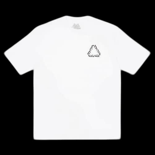 Palace Nein Fuss T-Shirt 'White'