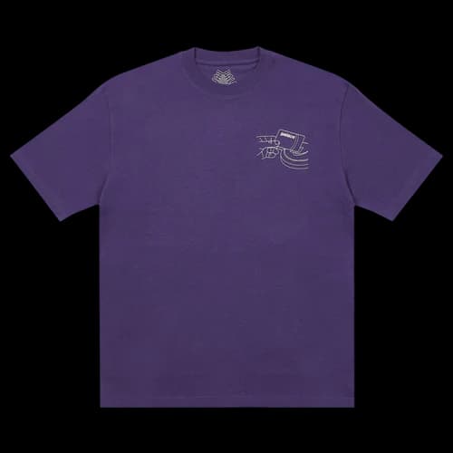 Palace Back Of The Bus T-Shirt 'Purple'