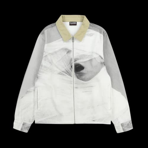 Pleasures Gauze Work Jacket 'Grey'