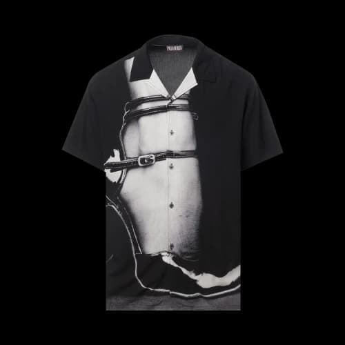 Pleasures Heel Button Down 'Black'