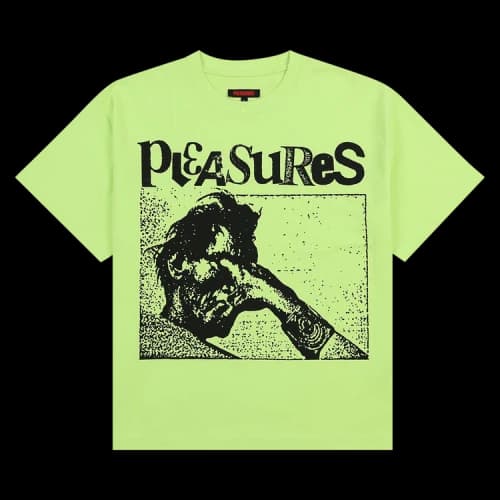 Pleasures Gouge Heavyweight Shirt 'Lime'