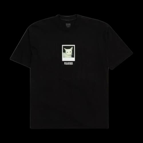 Pleasures Cat T-Shirt 'Black'