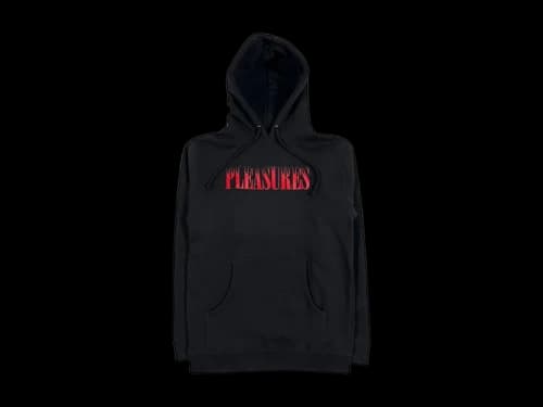 Pleasures Crumble Hoodie Black