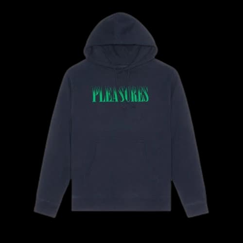 Pleasures Crumble Hoodie 'Navy'