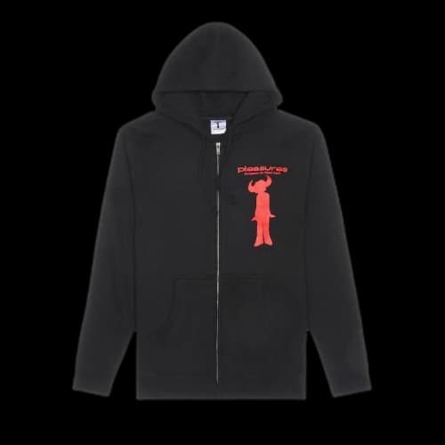 Pleasures High Times Zip Hoodie 'Black'