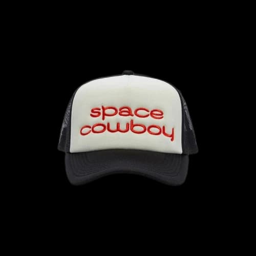 Pleasures Space Cowboy Trucker Cap 'Black'