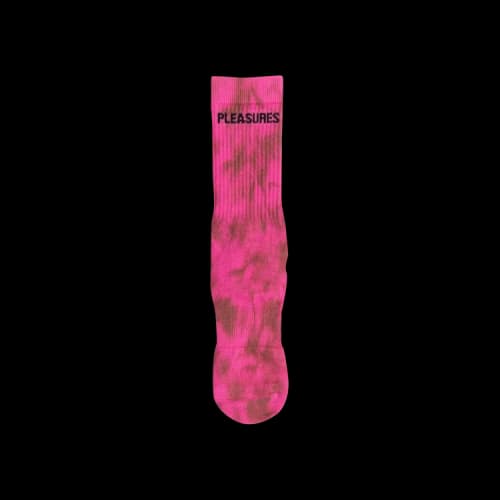 Pleasures Indie Dye Socks 'Pink'
