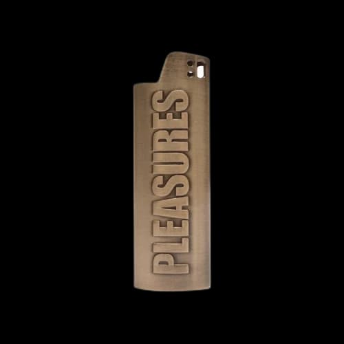 Pleasures Ego Lighter Case 'Brass'